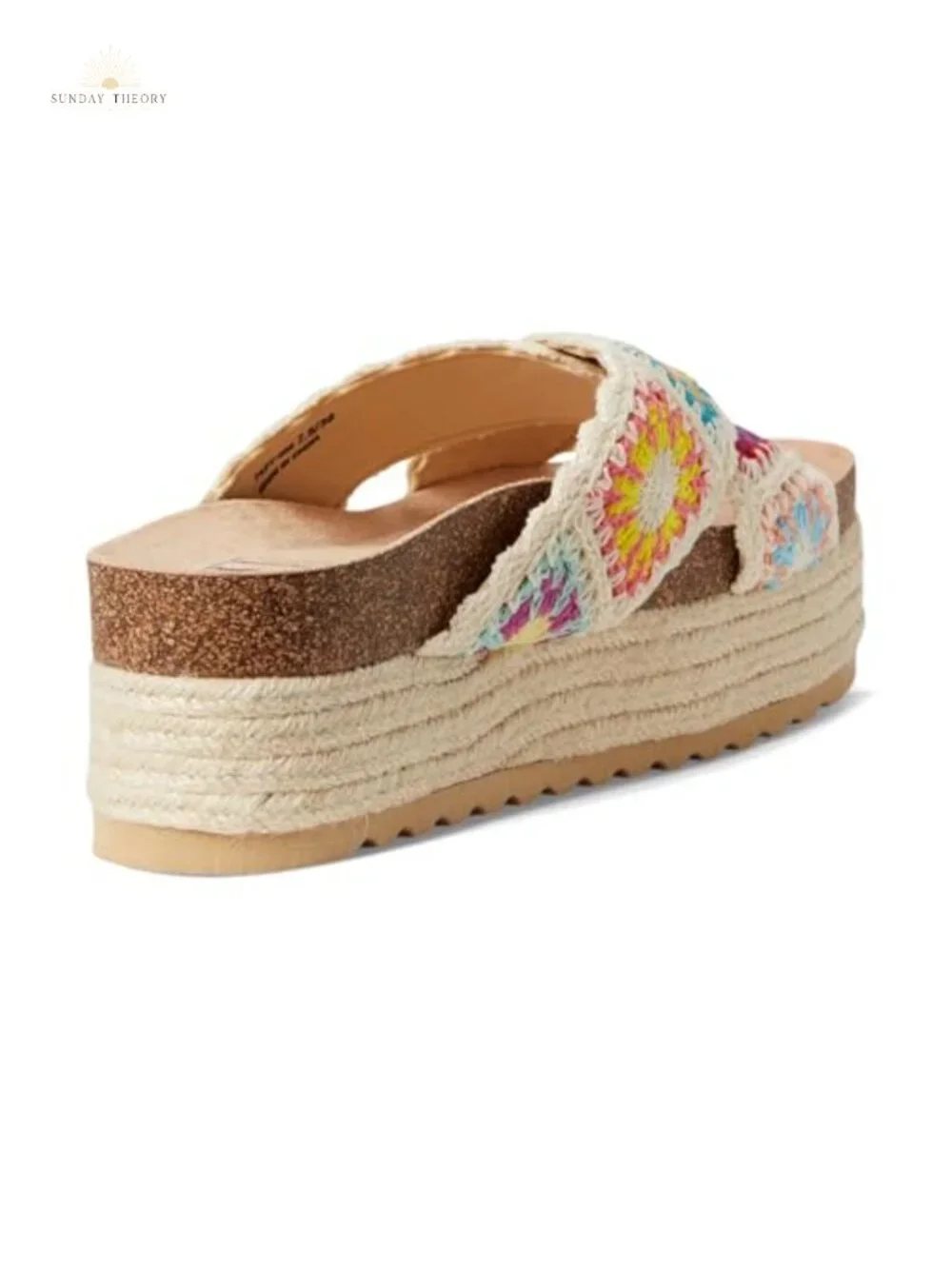 Womens Espadrille Wedge Sandals Platform Ankle Strap Cushioned Open Toe